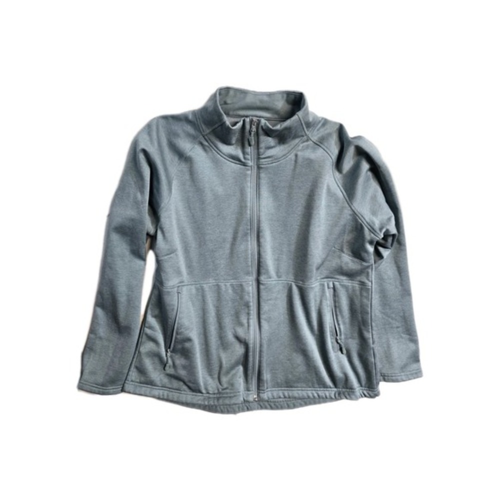 Kirkland Women's Fleece Zip Up‎ Jacket  XL Blue